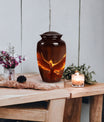 Elegant Phoenix Urn, ideal for adult male ashes burial