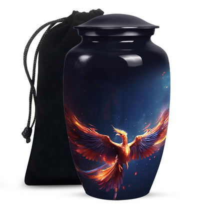 Beautiful Phoenix Urn for Human Ashes - Urns for Men & Women