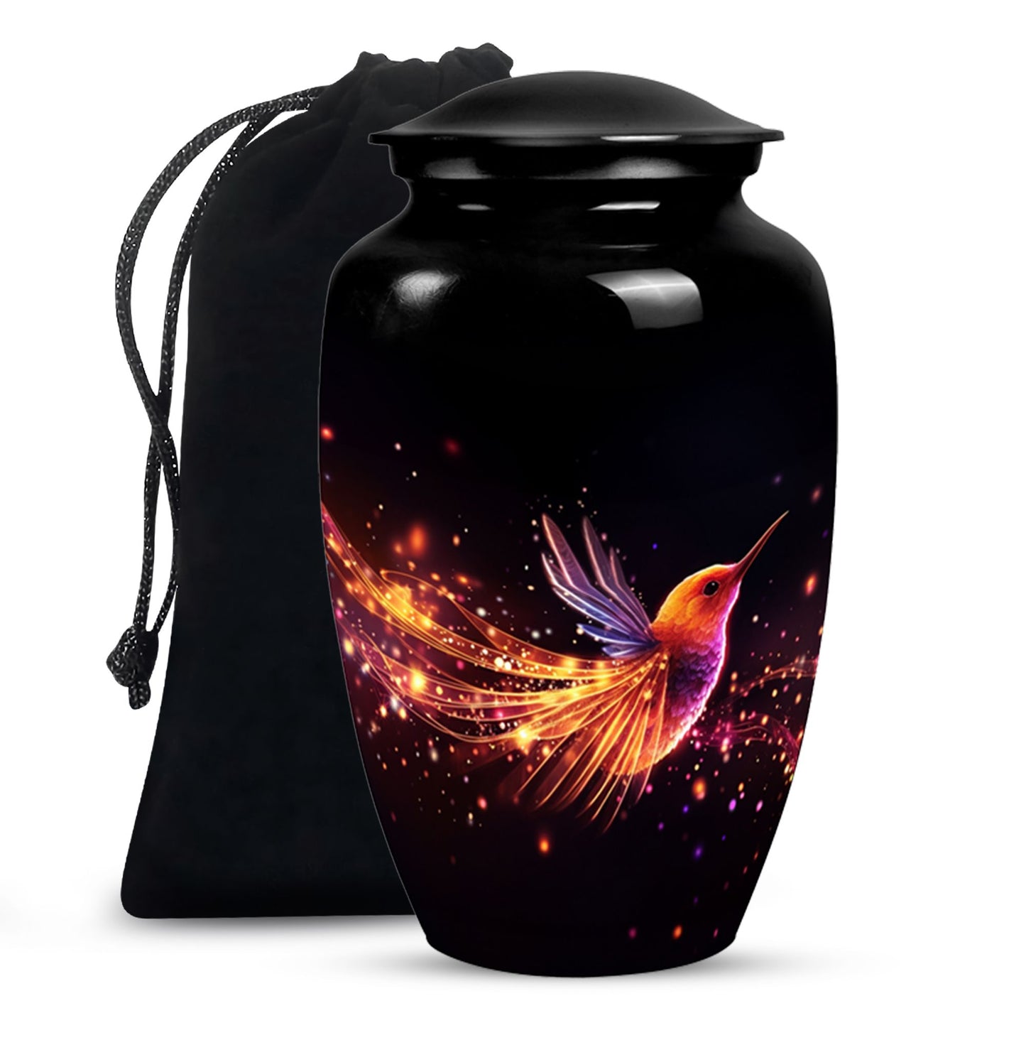 Memorial Phoenix Urn - Unique and Elegant Vase for Loved One's Ashes