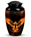 Phoenix Urn in Funeral Decorations setting, a suitable choice for adult cremation and burial ashes.