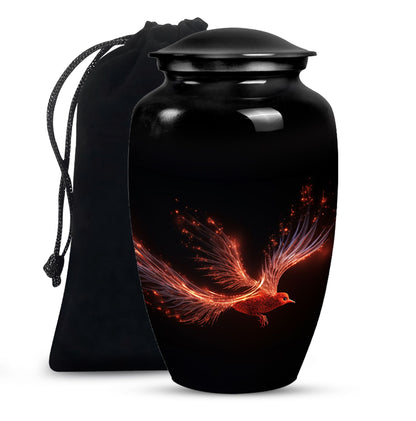 Unique Phoenix Memorial Urn for Men - Urns For Human Ashes
