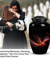 Medium-sized Phoenix urn, a plain but respectful choice for storing human ashes, suitable for both male and female adults