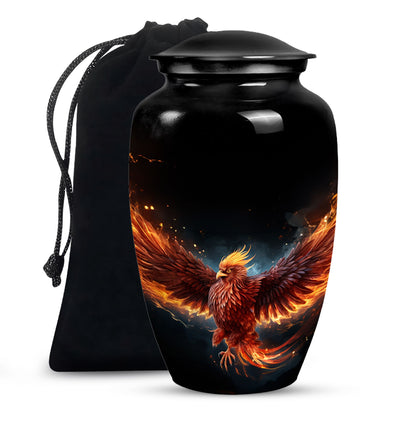 Elegant Phoenix Cremation Urn - Premium Urns for Human Ashes