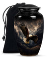 Eagle Cremation Urn for Ashes – Black Eagle Urns For Memorial Service