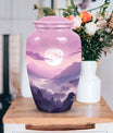 Large Mountains urn suitable for adult male burial or storing human ashes, ideal for burial in ground