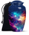 Galaxy Cremation Urn for Ashes – Cosmic Memorial Keepsake Urns For Women