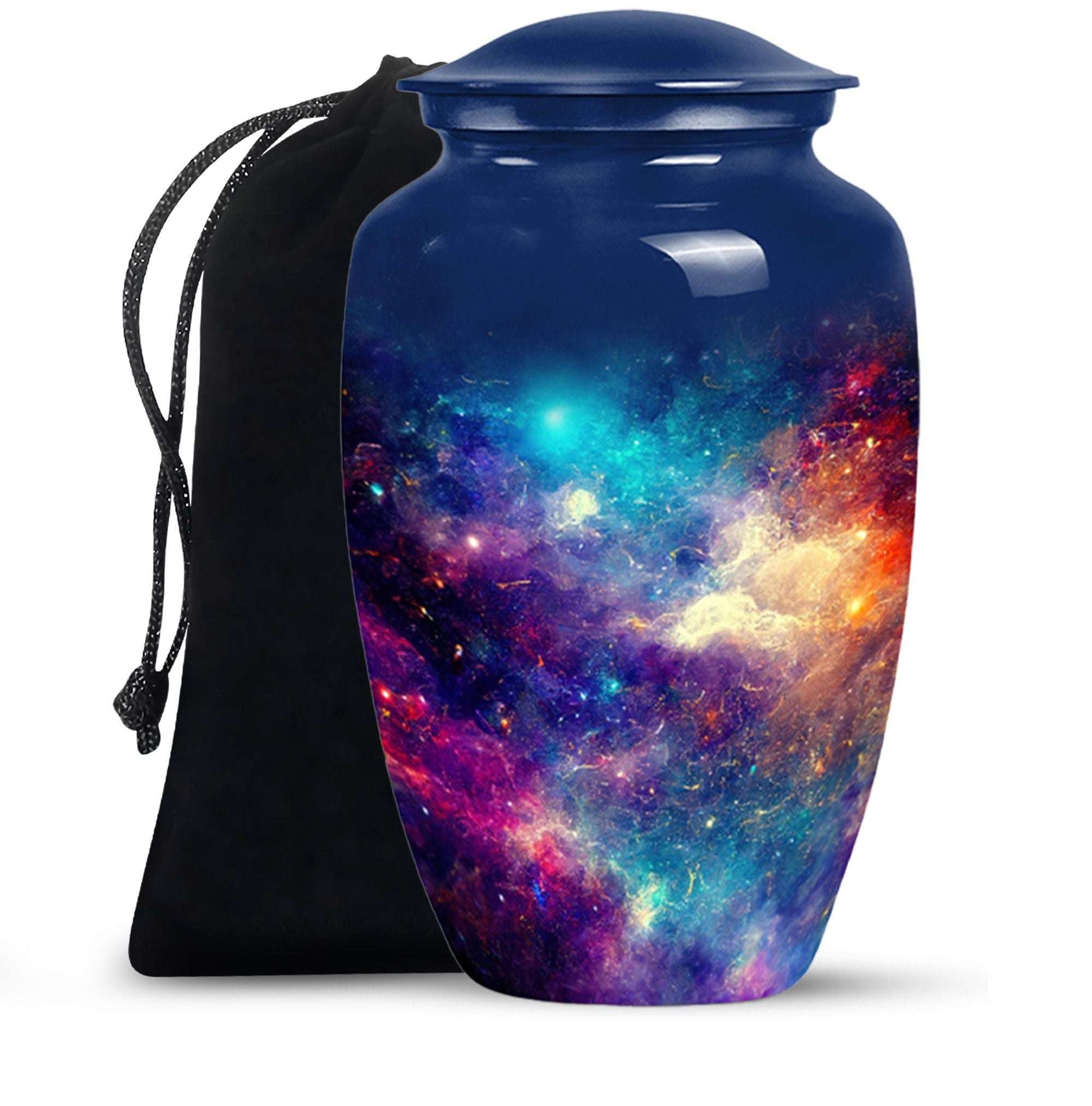 Galaxy Cremation Urn for Ashes – Cosmic Memorial Keepsake Urns For Women