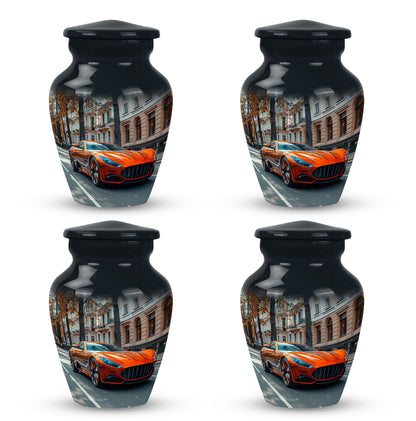  Car Urn 3 Inch Keepsake Pack of 4