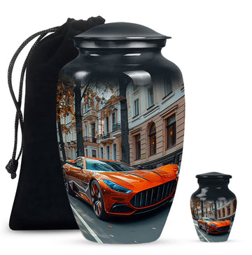 Large Urn With 1 Keepsake Urn