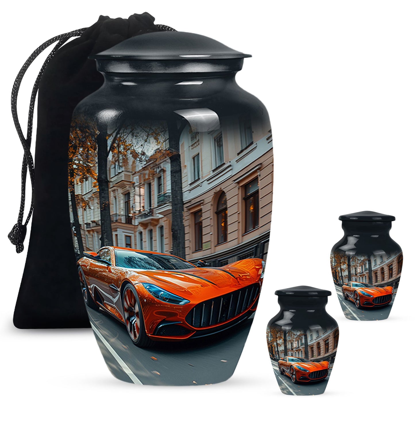  Car Urn Large Urn With 2 Keepsake Urn