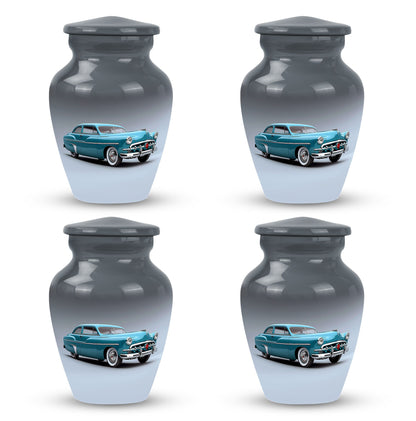  Car Urn 3 Inch Keepsake Pack of 4