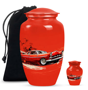 Large Urn With 1 Keepsake Urn