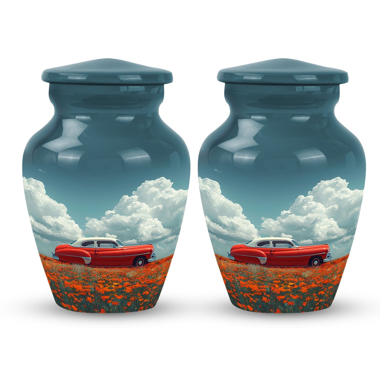  Car Urn 3 Inch Keepsake Pack of 2