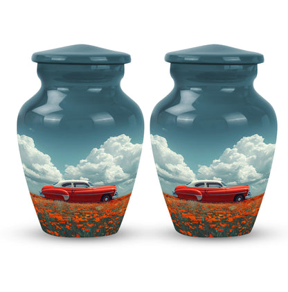  Car Urn 3 Inch Keepsake Pack of 2