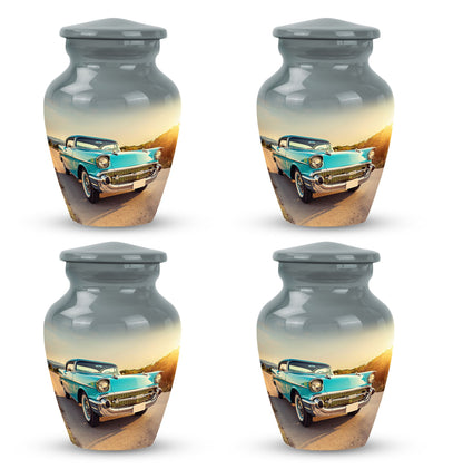  Car Urn 3 Inch Keepsake Pack of 4