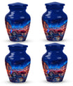  Car Urn 3 Inch Keepsake Pack of 4