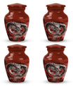  Car Urn 3 Inch Keepsake Pack of 4