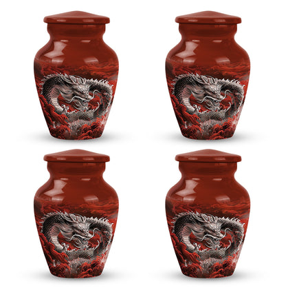  Car Urn 3 Inch Keepsake Pack of 4