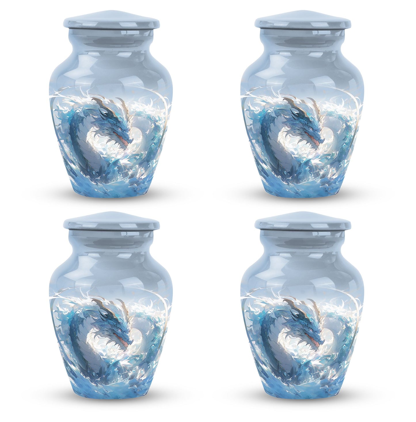  Dragon Urn Large Urn With 1 Keepsake Urn