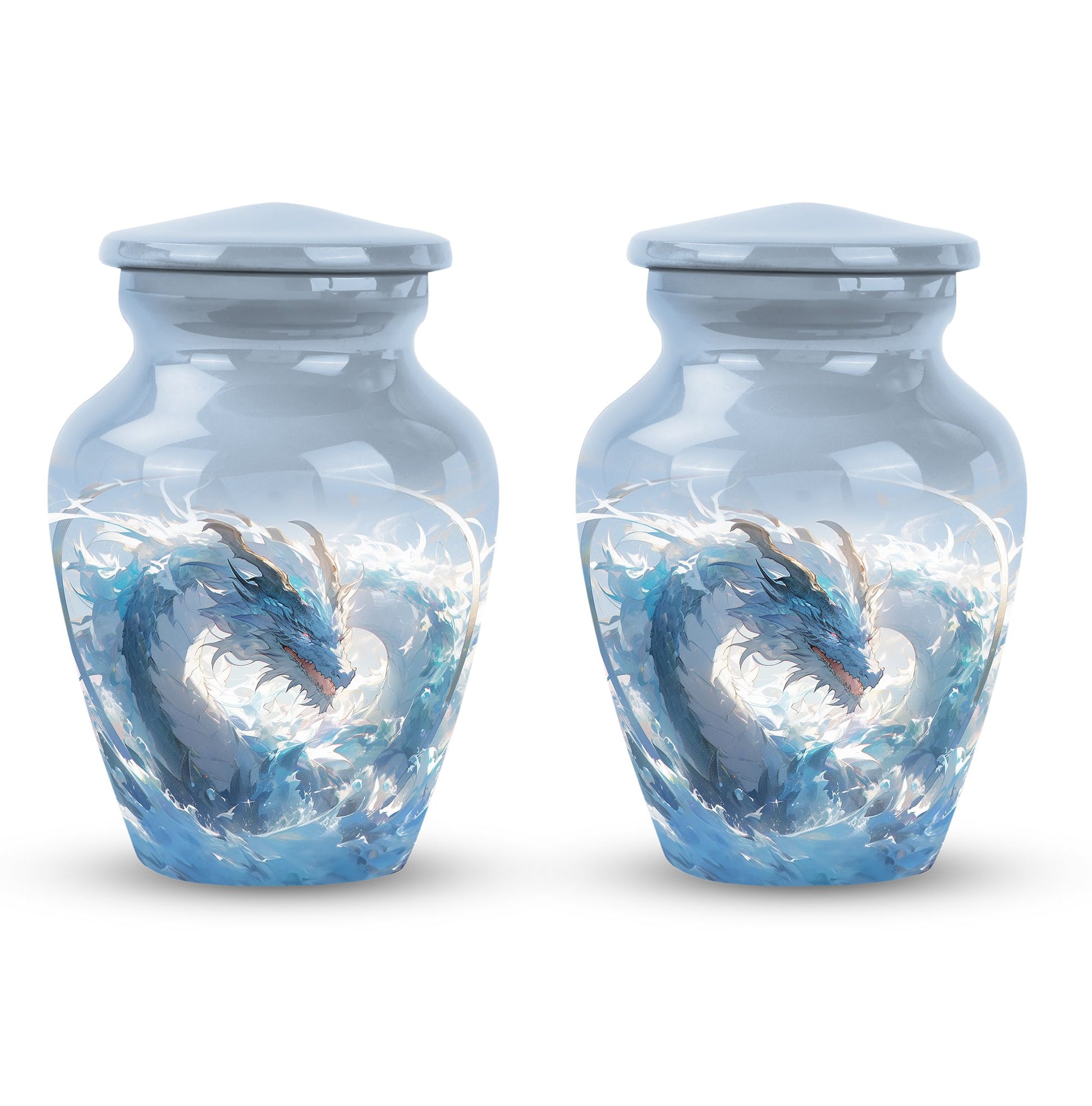  Dragon Urn 3 Inch Keepsake Pack of 4