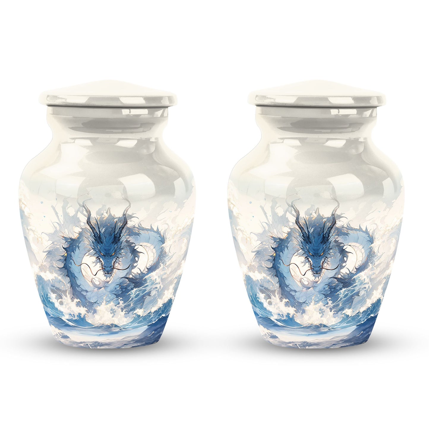  Dragon Urn 3 Inch Keepsake Pack of 4