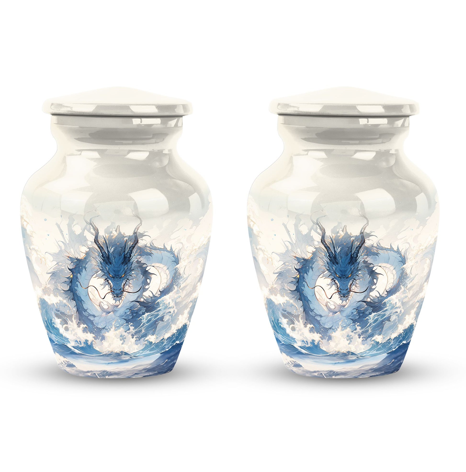  Dragon Urn 3 Inch Keepsake Pack of 4