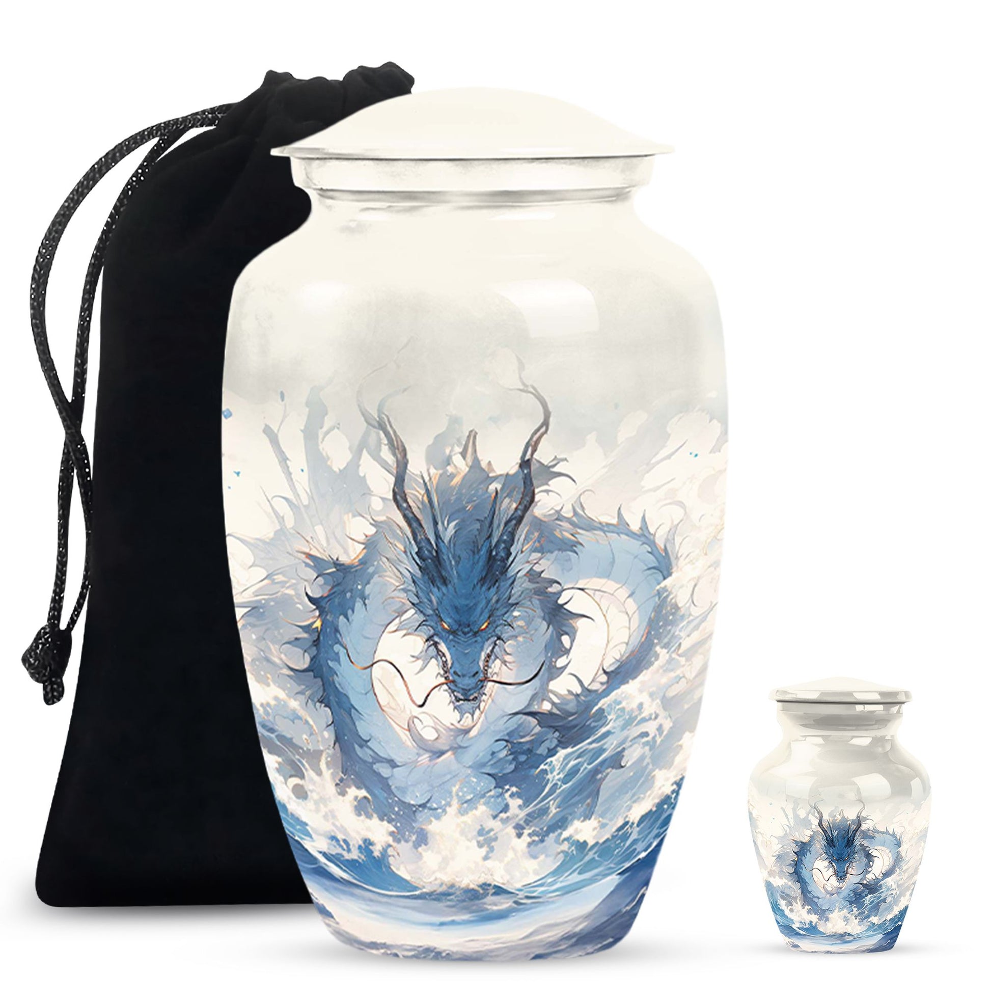  Dragon Urn Large Urn With 2 Keepsake Urn