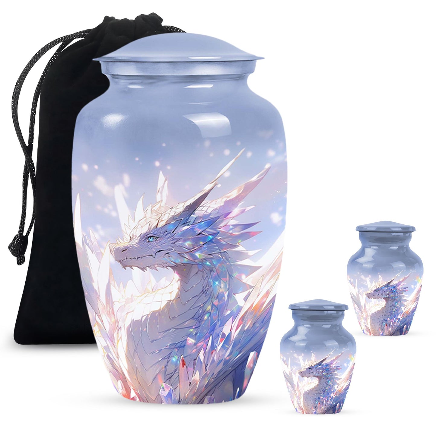  Dragon Urn Large Urn With 4 Keepsake Urn