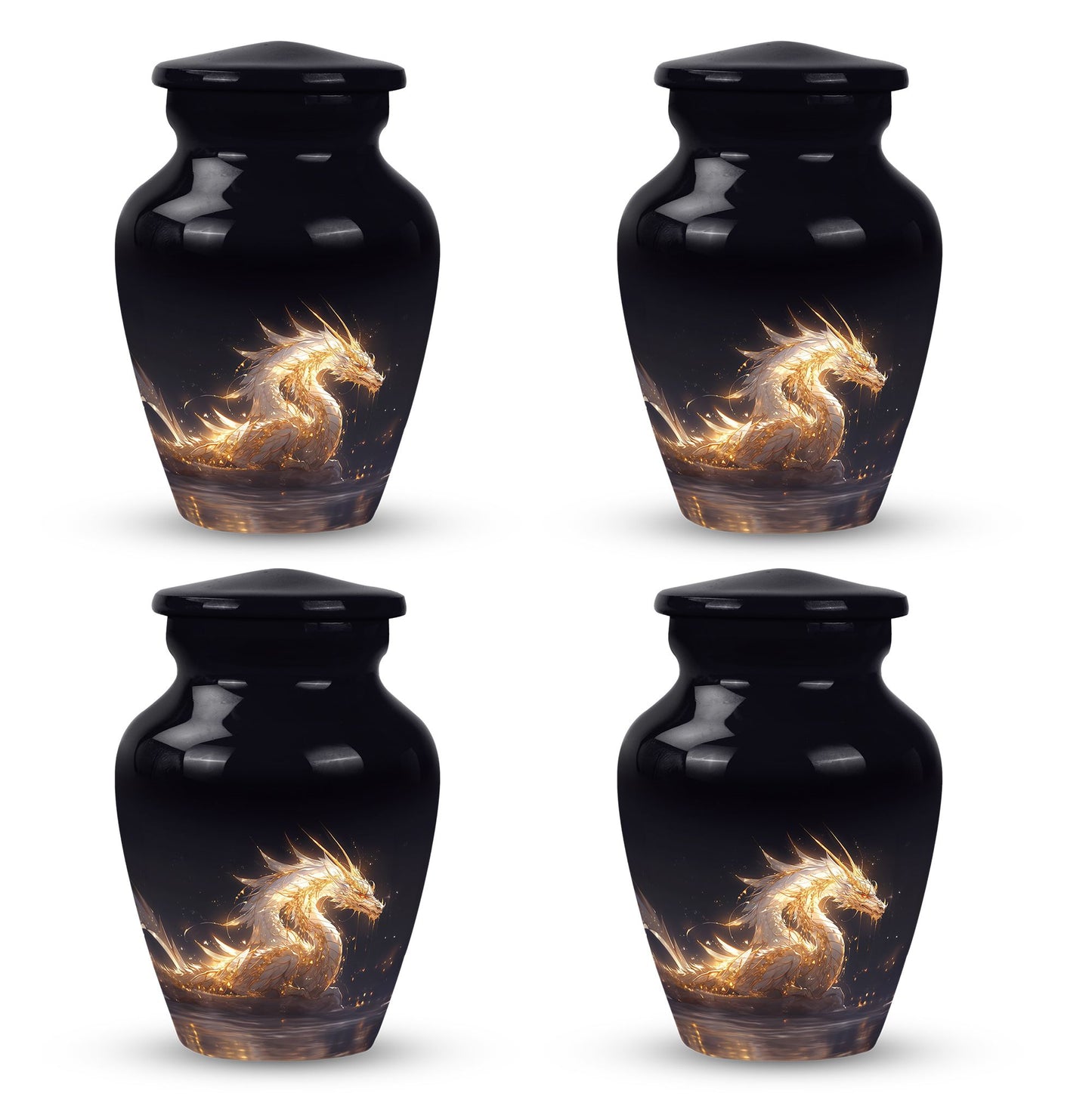  Dragon Urn Large Urn With 1 Keepsake Urn