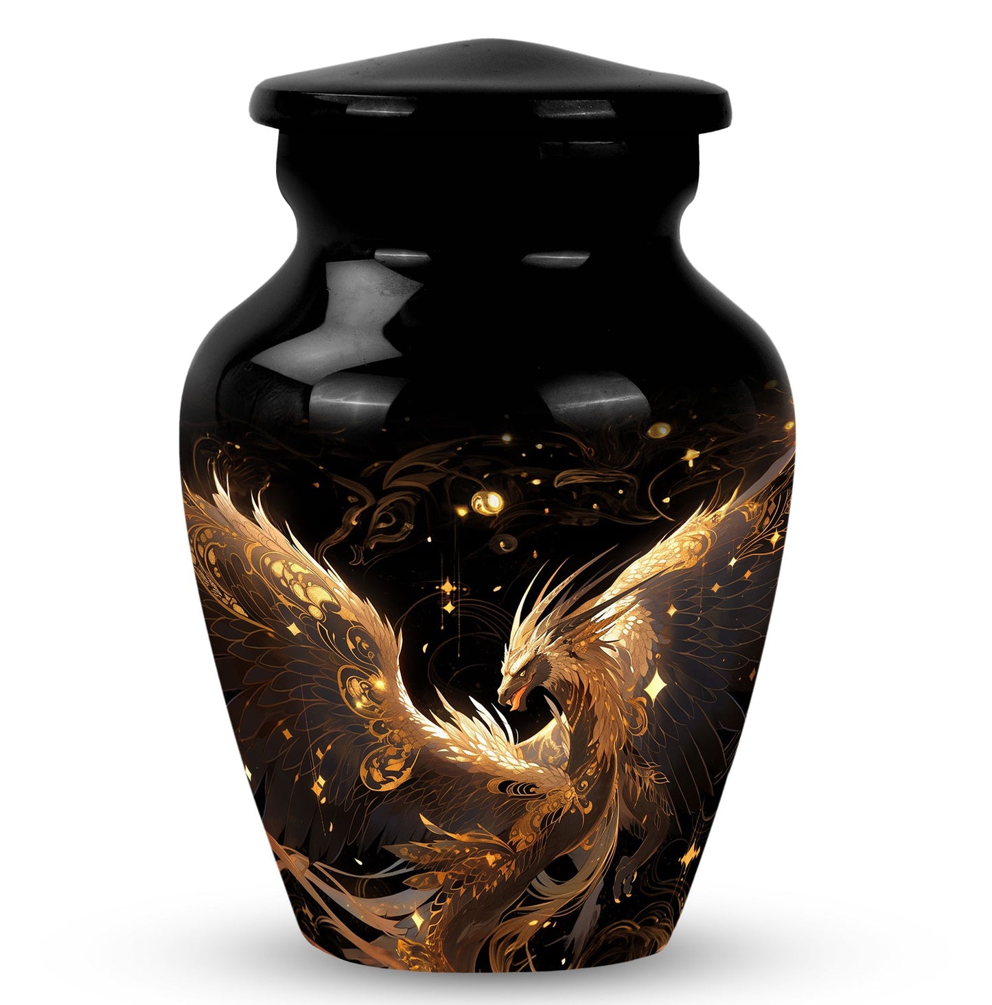  Dragon Urn 3 Inch Keepsake Pack of 2