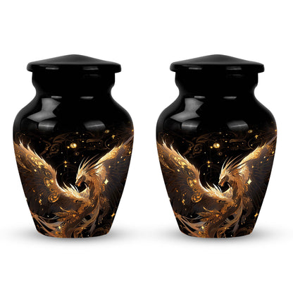  Dragon Urn 3 Inch Keepsake Pack of 4