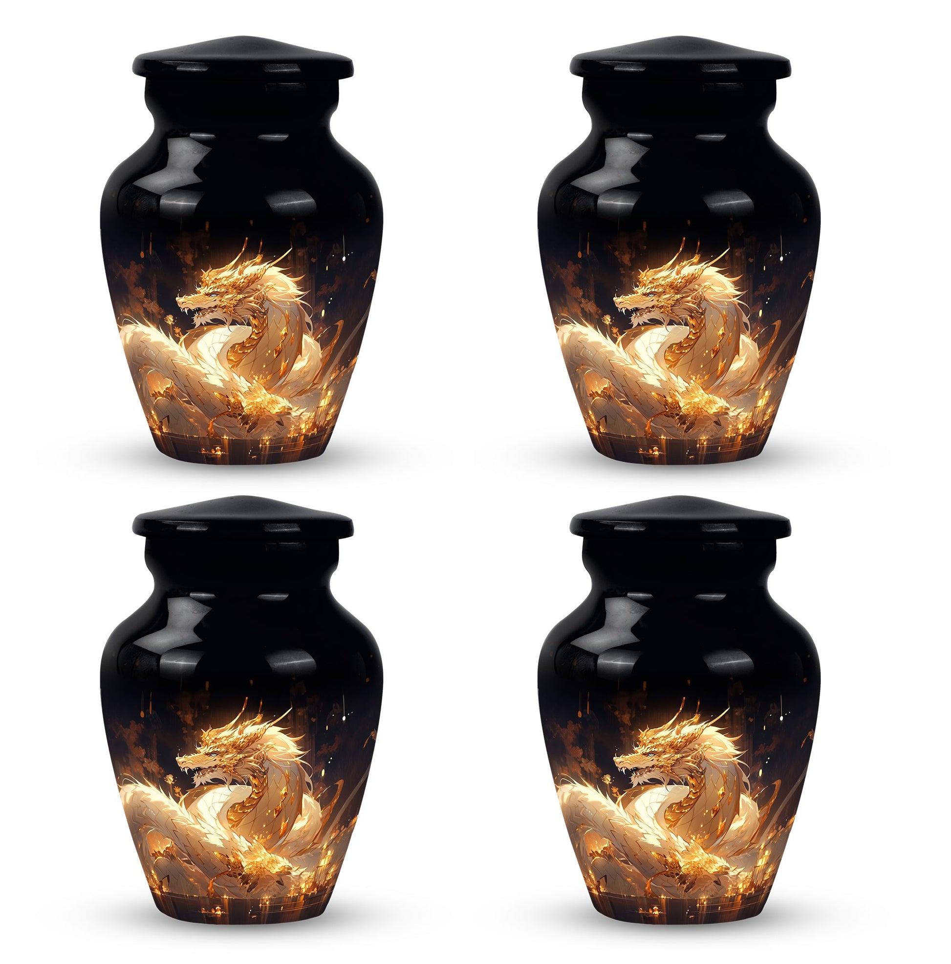  Dragon Urn Large Urn With 1 Keepsake Urn