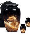  Dragon Urn Large Urn With 4 Keepsake Urn