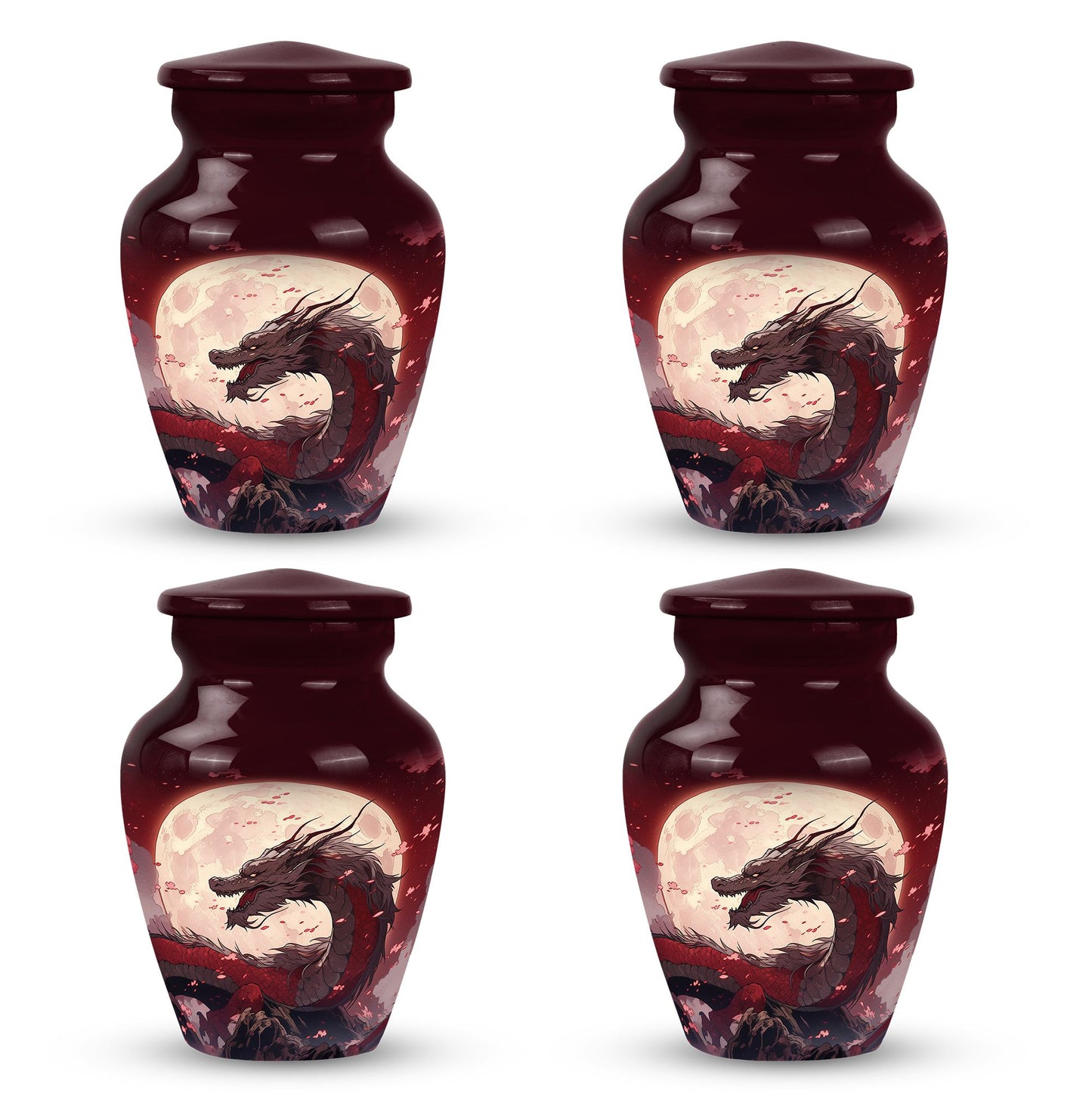  Dragon Urn Large Urn With 1 Keepsake Urn