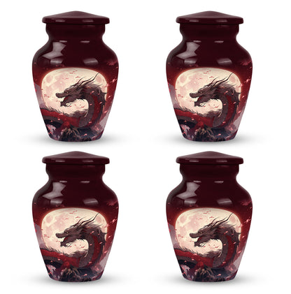  Dragon Urn Large Urn With 1 Keepsake Urn