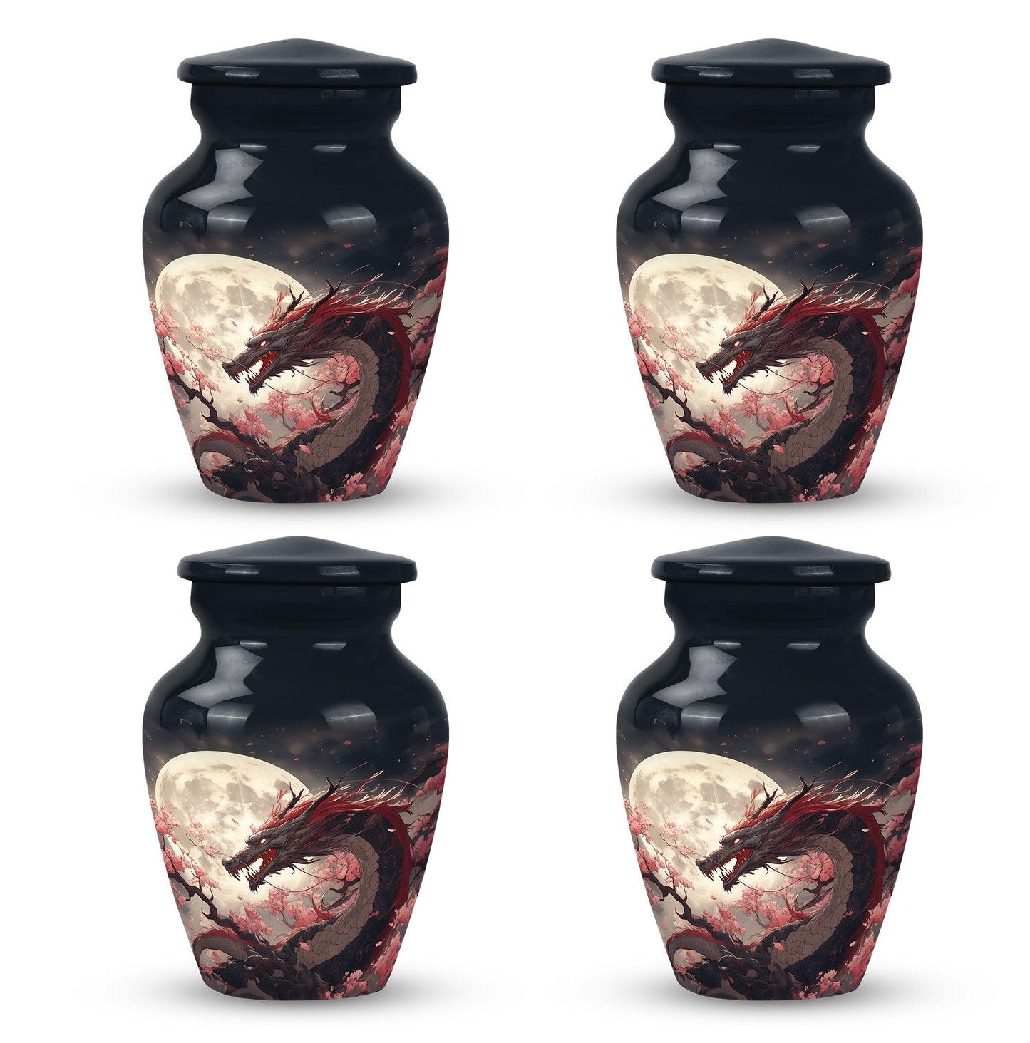  Dragon Urn Large Urn With 1 Keepsake Urn