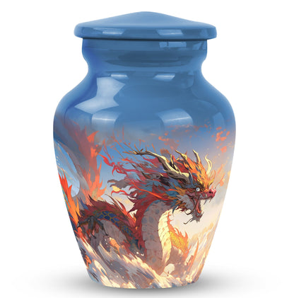  Dragon Urn 3 Inch Keepsake Pack of 2