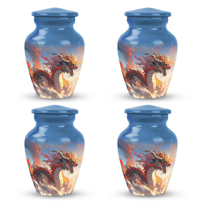  Dragon Urn Large Urn With 1 Keepsake Urn