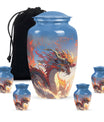  Dragon Urn Large Urn 10 Inch