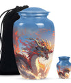  Dragon Urn Large Urn With 2 Keepsake Urn
