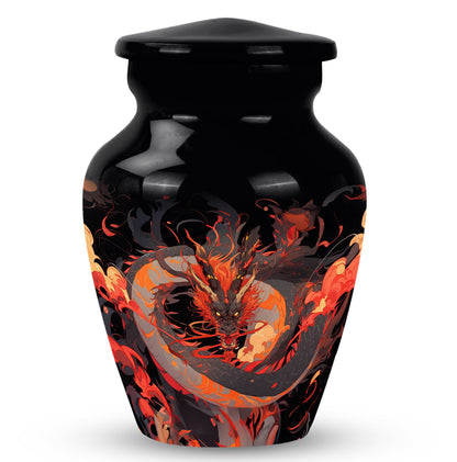  Dragon Urn 3 Inch Keepsake Pack of 2