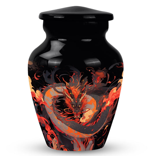  Dragon Urn 3 Inch Keepsake Pack of 2
