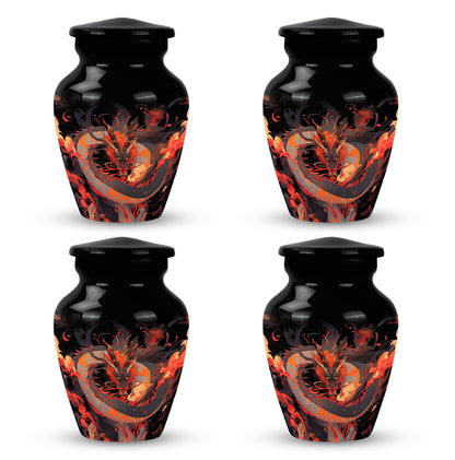  Dragon Urn Large Urn With 1 Keepsake Urn