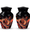  Dragon Urn 3 Inch Keepsake Pack of 4