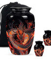  Dragon Urn Large Urn With 4 Keepsake Urn