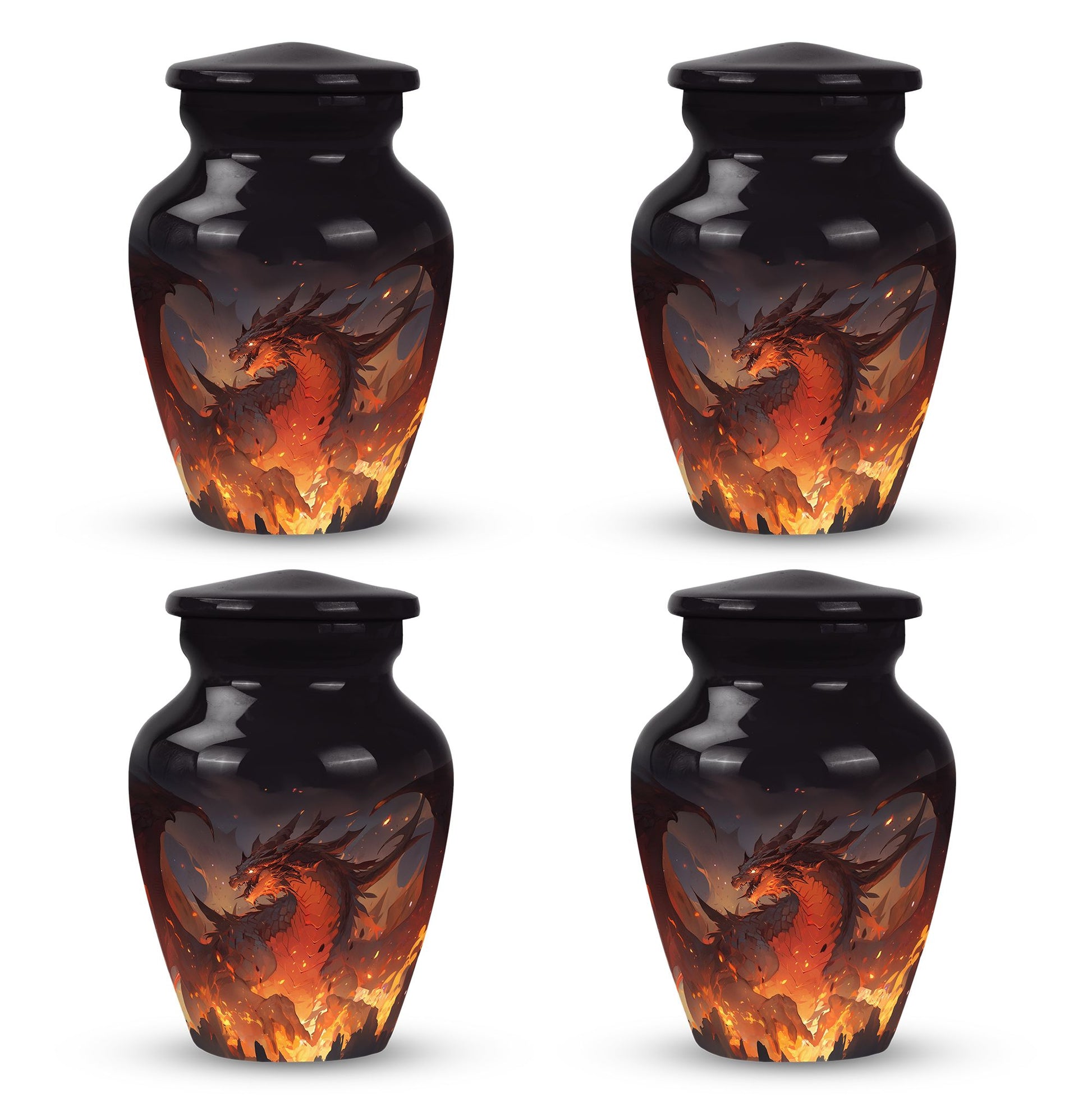  Dragon Urn Large Urn With 1 Keepsake Urn