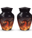  Dragon Urn 3 Inch Keepsake Pack of 4