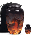  Dragon Urn Large Urn With 2 Keepsake Urn
