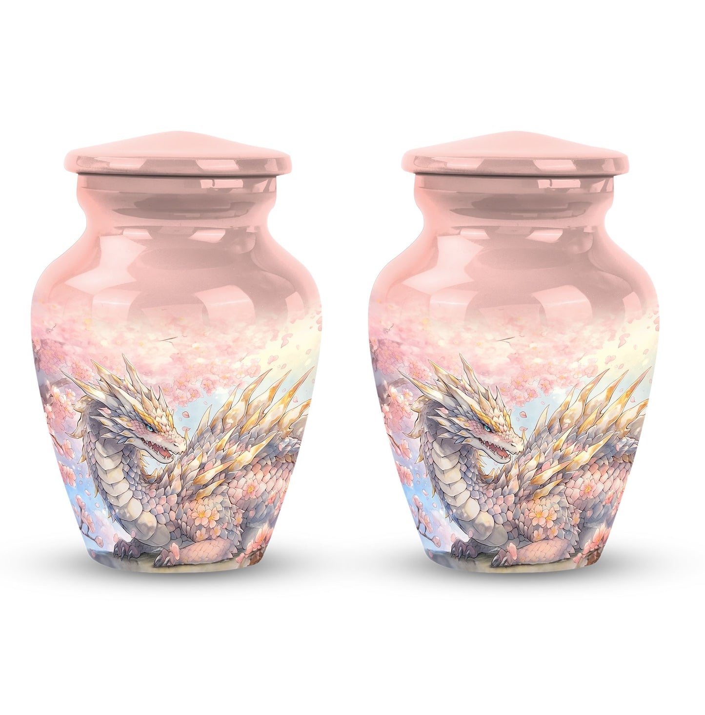  Dragon Urn 3 Inch Keepsake Pack of 4