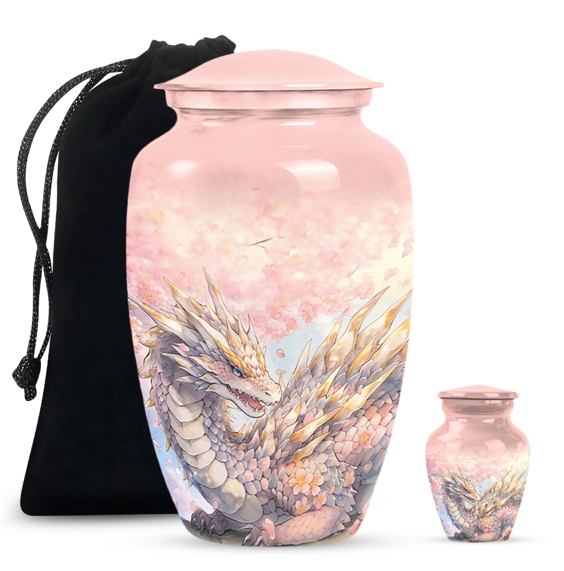  Dragon Urn Large Urn With 2 Keepsake Urn